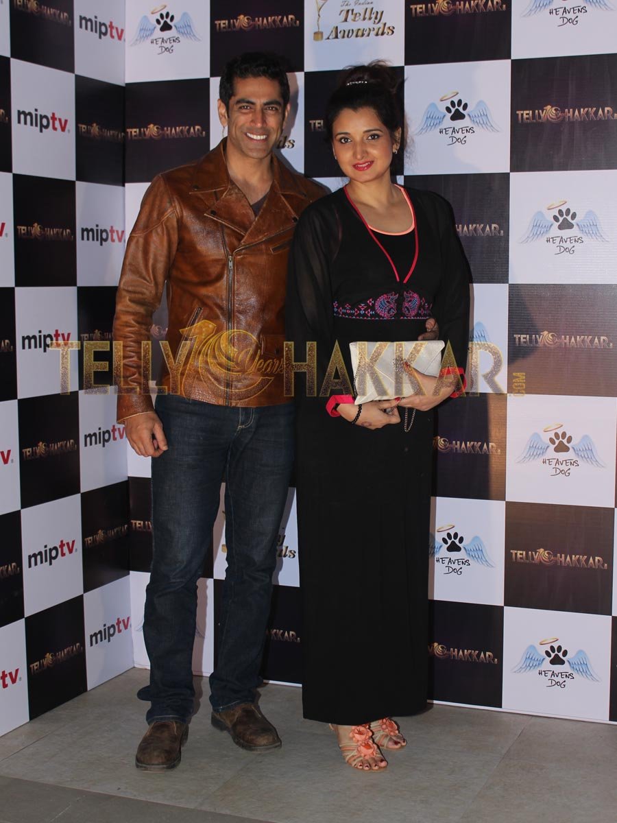 Tarun Khanna with wife Smriti Mohan