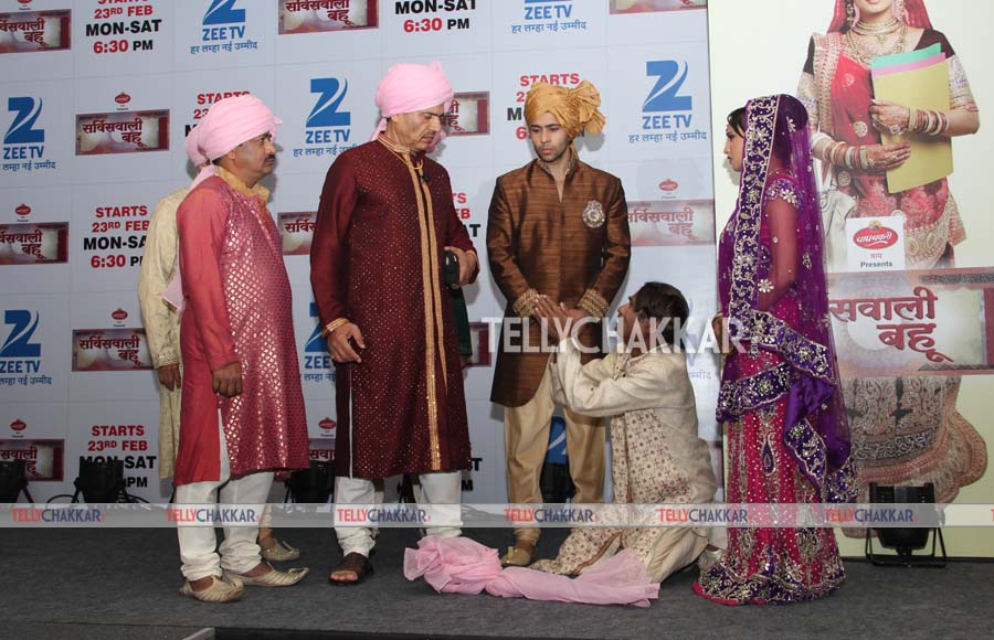 Launch of Zee TV's Service Wali Bahu