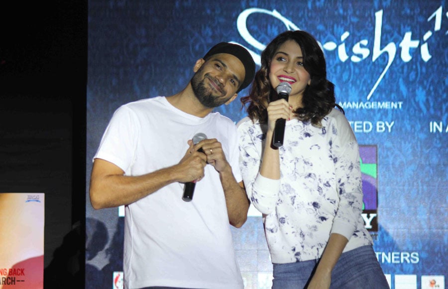 Neil Bhoopalam and Anushka Sharma