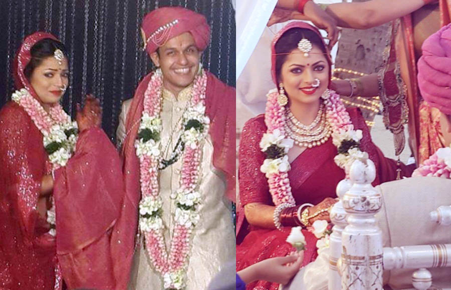 Weddings pics of Drashti Dhami and Neeraj Khemka