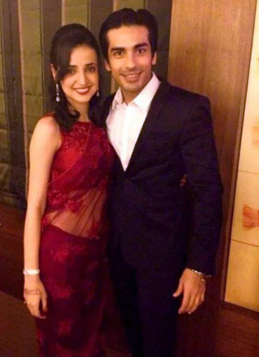 Sanaya Irani and Mohit Sehgal