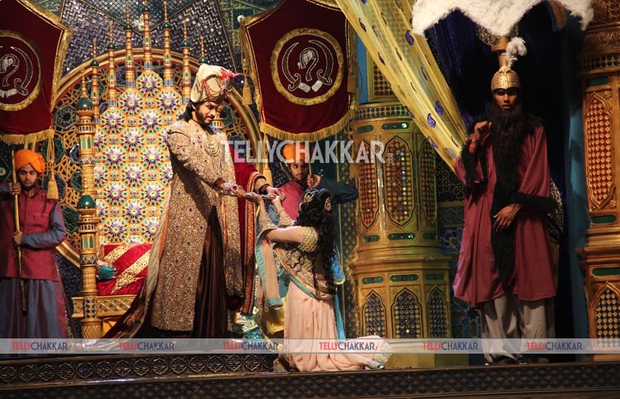 The opulent set of &TV's Razia Sultan