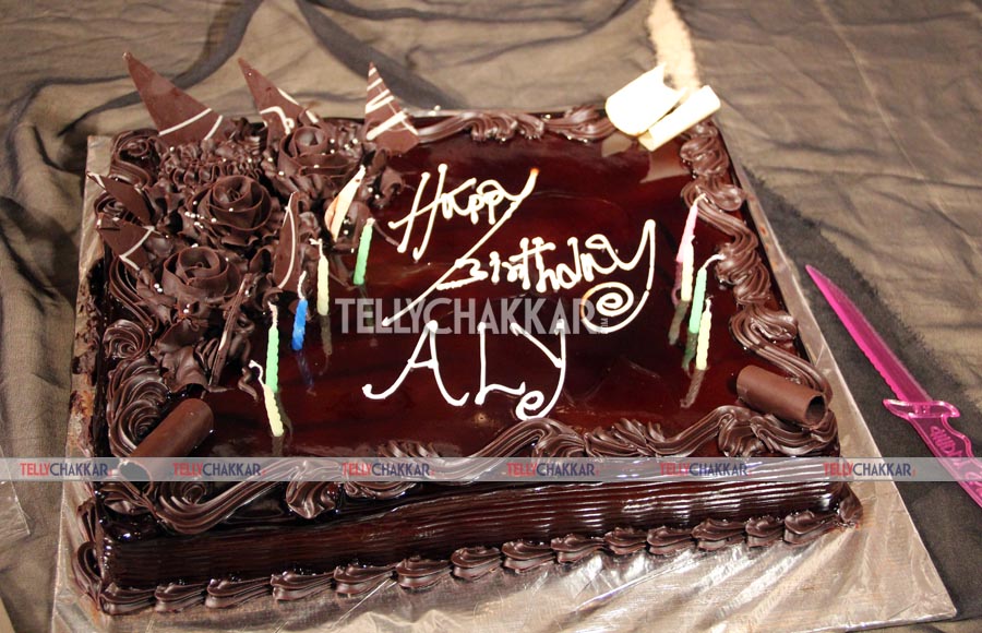 Aly Goni's birthday celebration on the sets of 'Yeh Hai Mohabbatein'