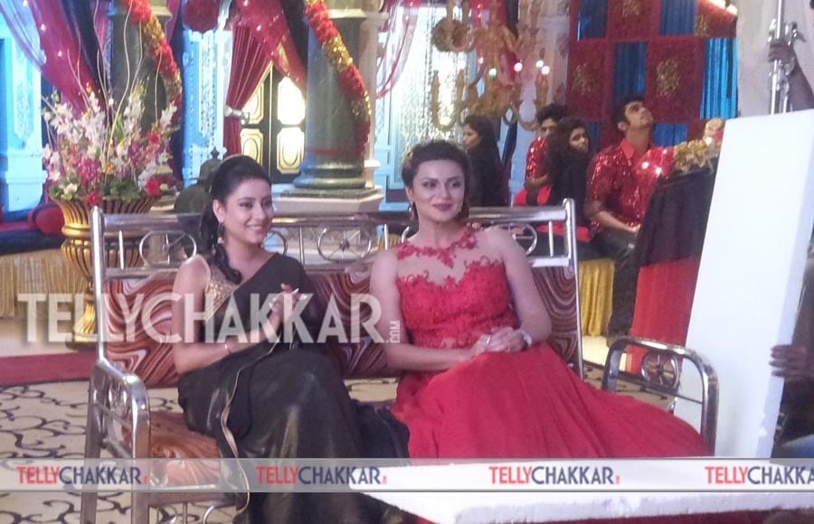 Pratyusha Bannerjee and Aashka Goradia