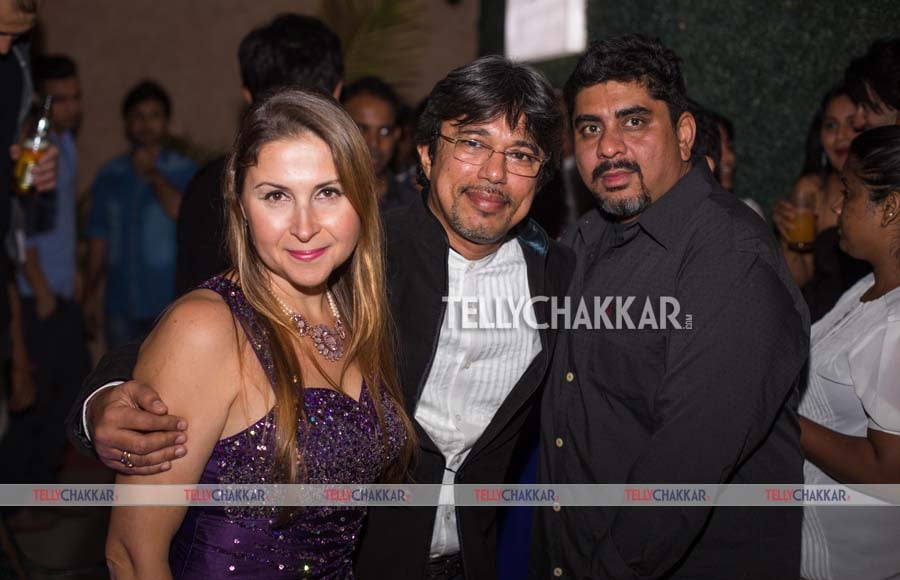 Anil Wanvari, Larysa Wanvari and Rajan Shahi