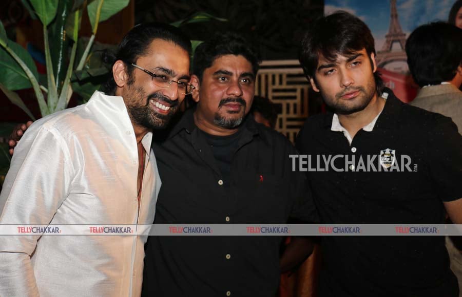 Anuj Saxena, Rajan Shahi and Vivian Dsena