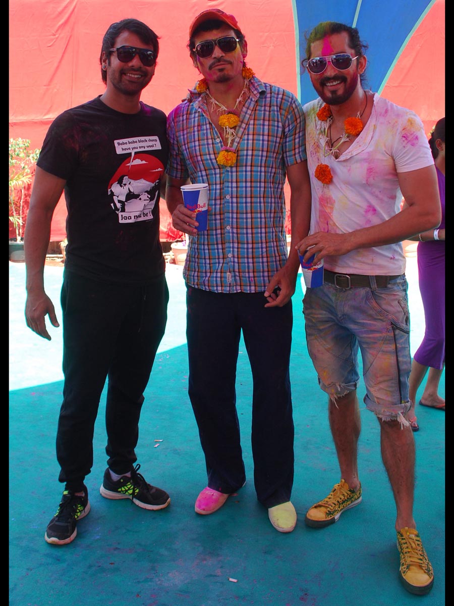  Shabbir Ahluwalia, Super Model Shawar Ali & Mann Praveen Sirohi