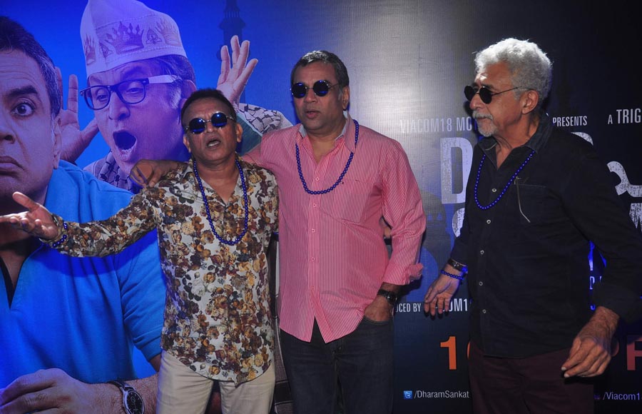 Nasseruddin Shah, Paresh Rawal and Annu Kapoor 