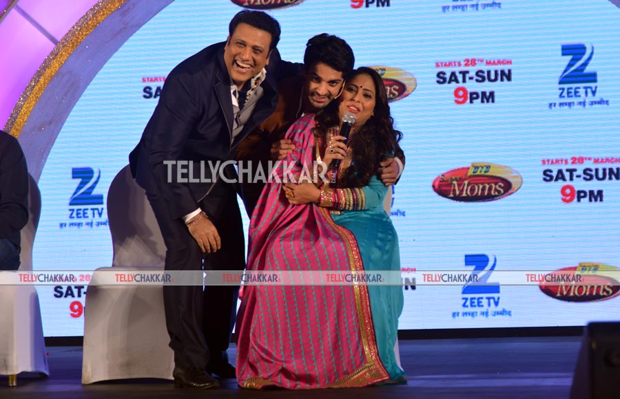 Govinda, Karan Wahi and Geeta Kapur