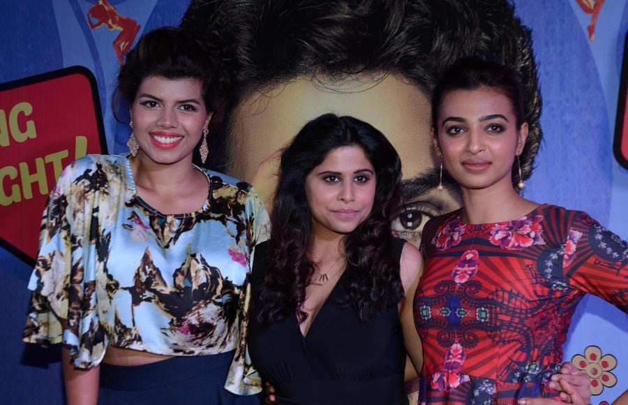 Veera Saxena, Sai Tamhankar and Radhika Apte