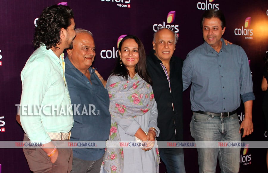 Mahesh Bhatt and  Soni Razdan