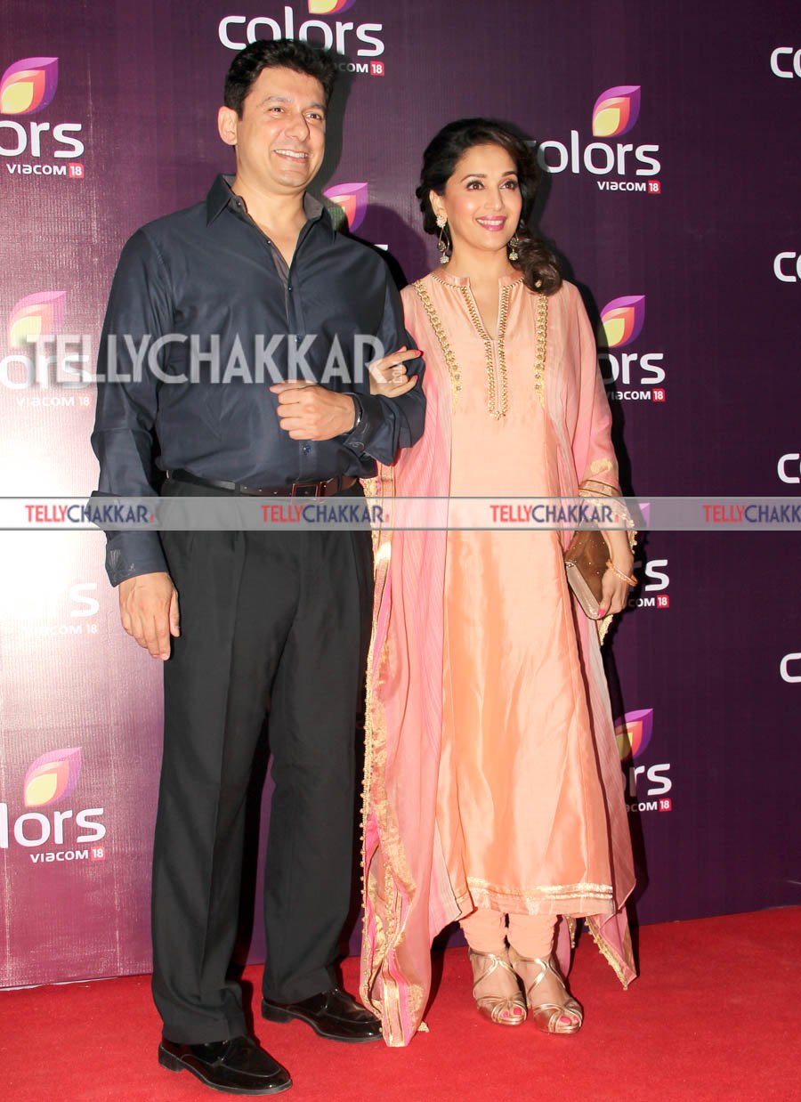 Madhuri Dixit with Husband Dr Nene