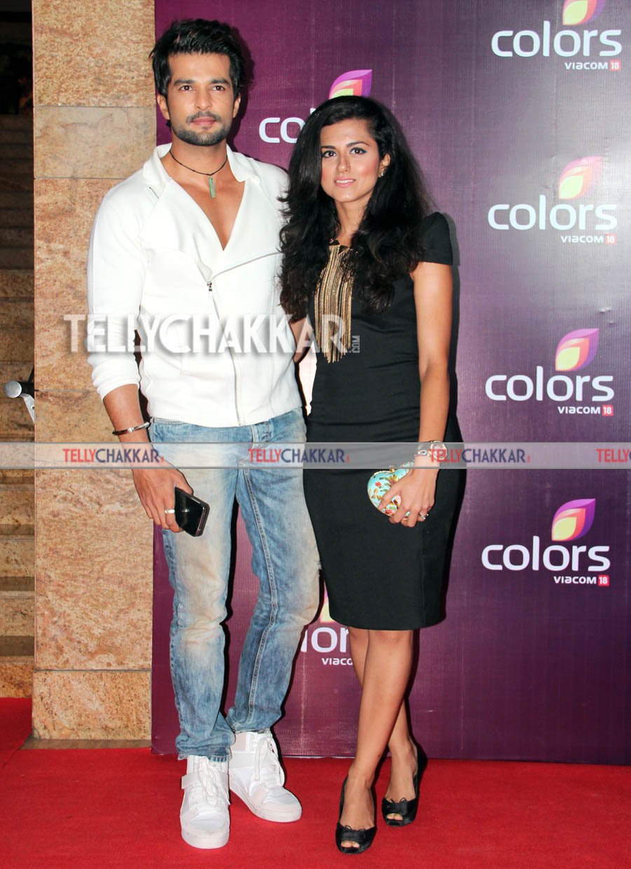 Raqesh Vashishth with wife Ridhi Dogra