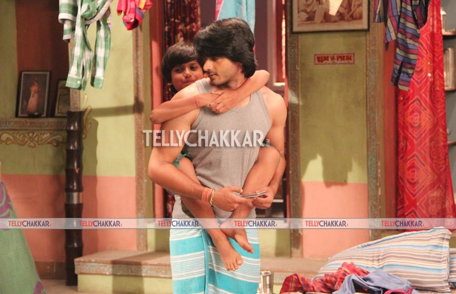 On the sets of Star Plus' Tere Sheher Mein