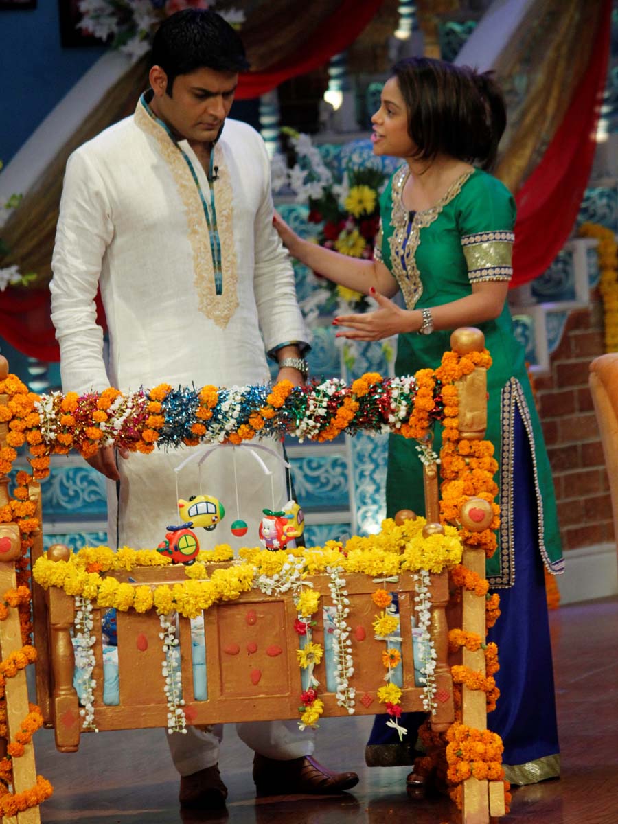 Kapil Sharma and Sumona Chakravarti