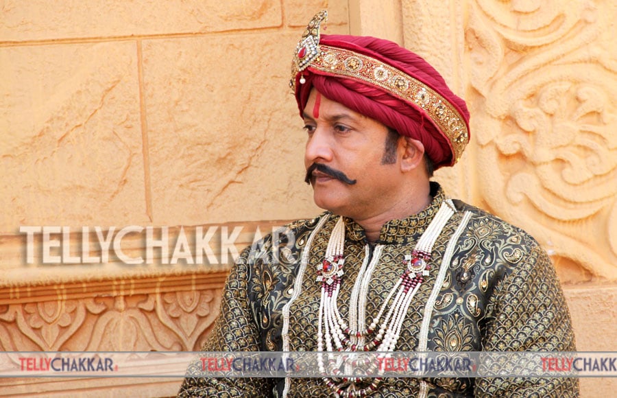 On the sets of Sony TV's Maharana Pratap