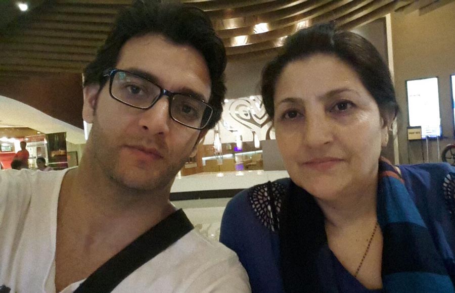 Vineet Raina and mom Sarla- All actors are part of Shashi Sumeet Productions Pvt Ltd