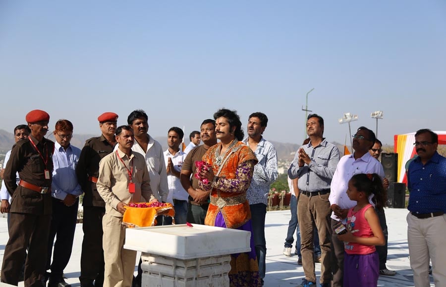 Ssharad Malhotra celebrates Maharana Pratap Jayanti