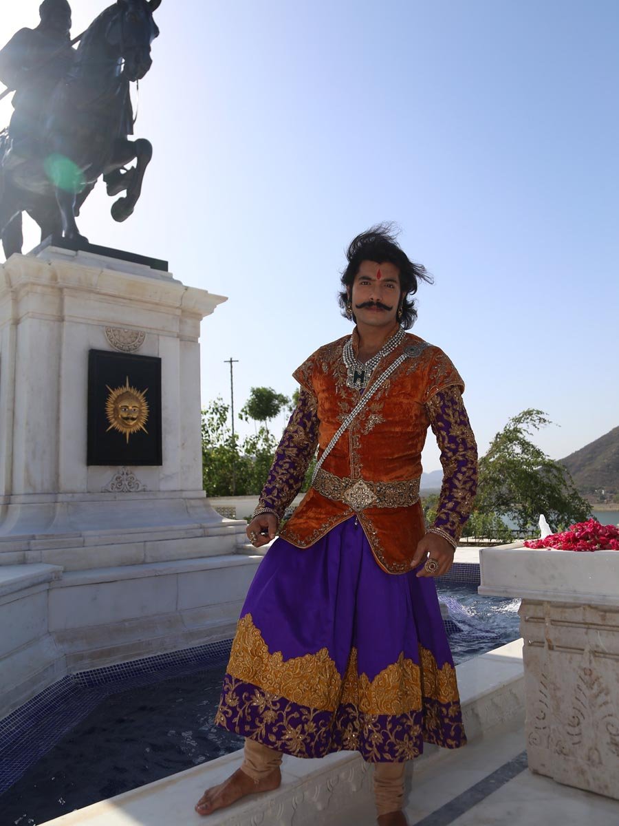 Ssharad Malhotra celebrates Maharana Pratap Jayanti