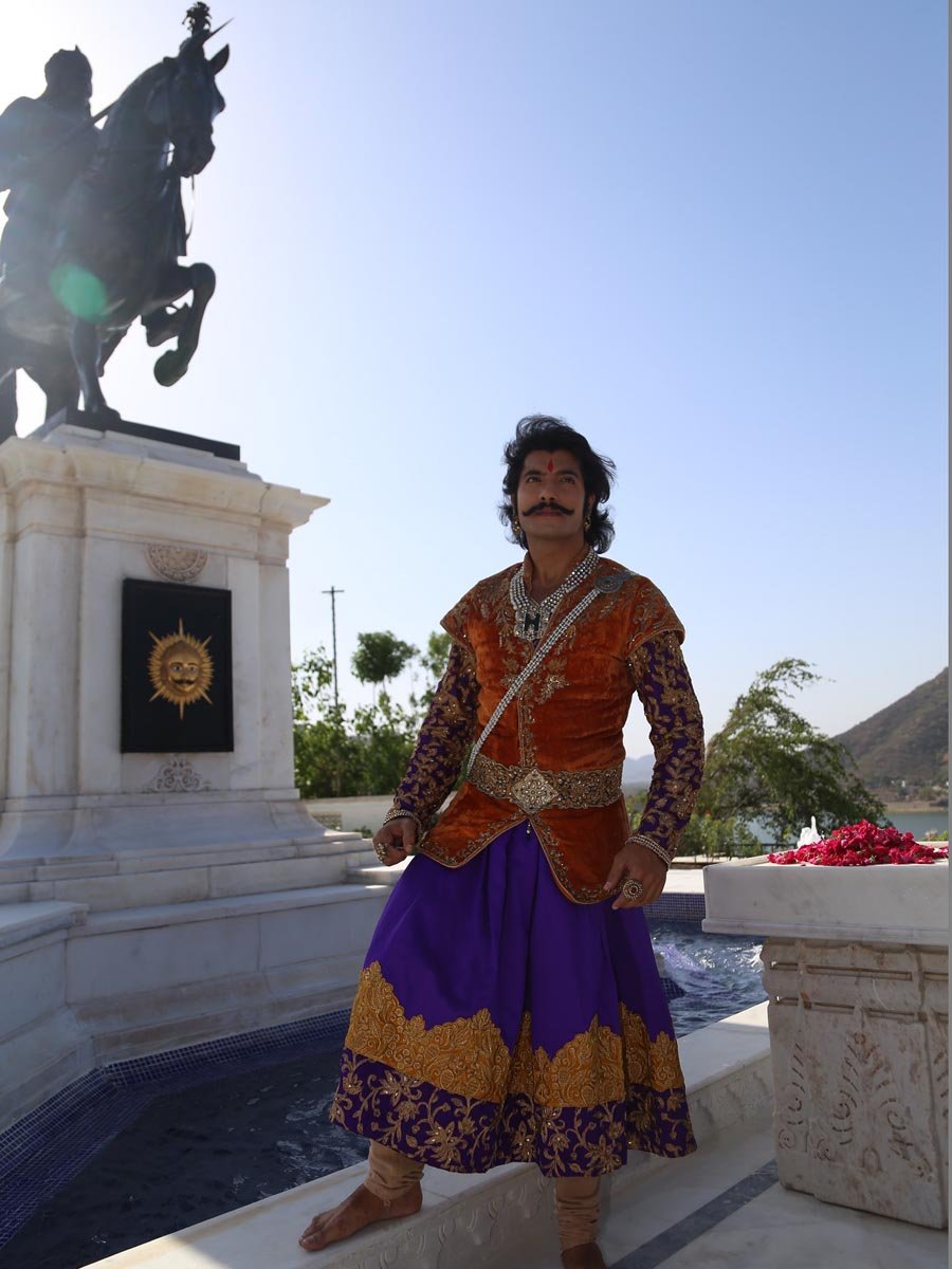 Ssharad Malhotra celebrates Maharana Pratap Jayanti