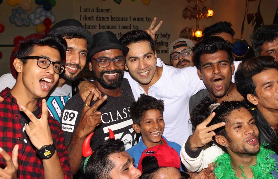 Remo D'Souza and Varun Dhawan