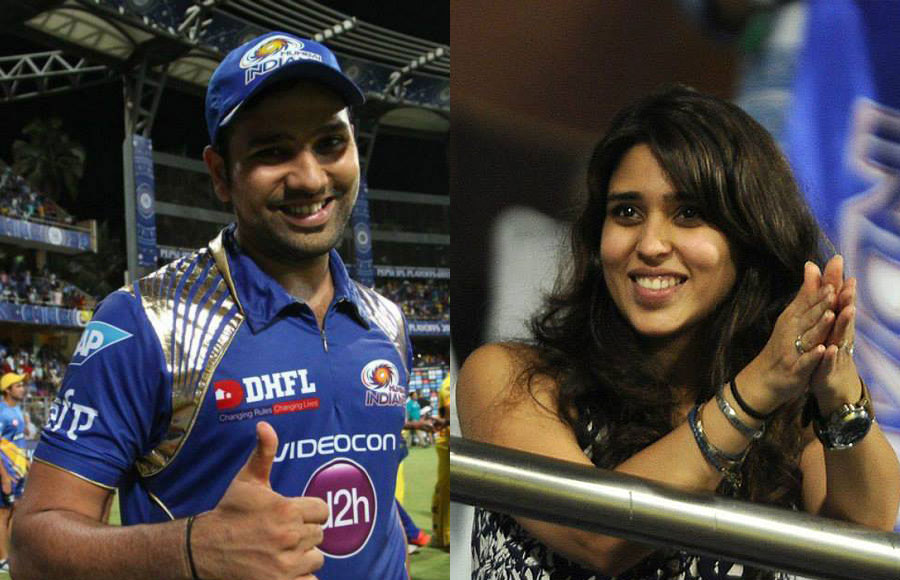 Rohit Sharma  and Ritika