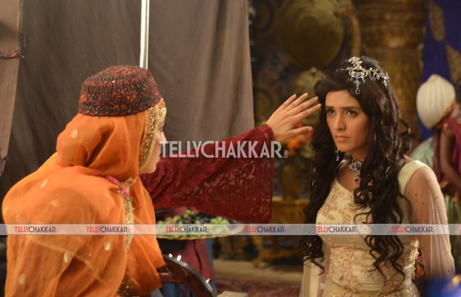 On the sets of &TV's Razia Sultan