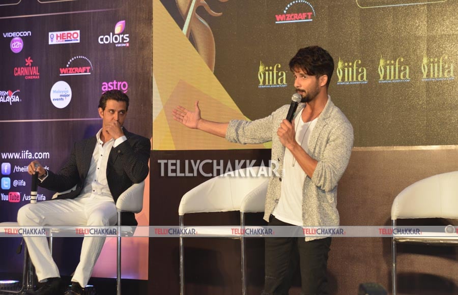 Shahid Kapoor and Hrithik Roshan