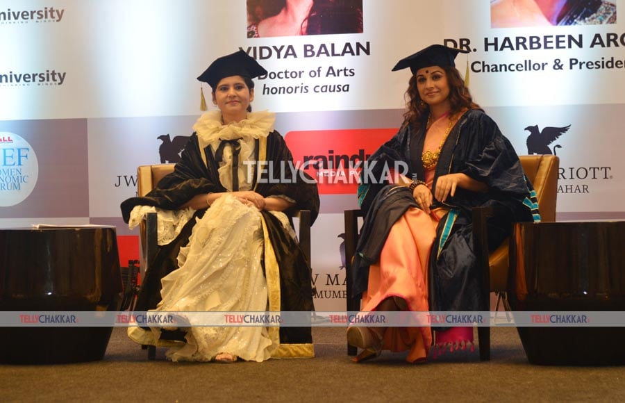 Vidya Balan awarded honorary doctorate