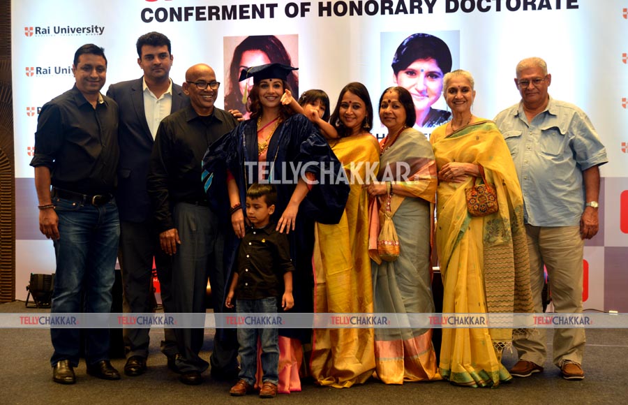 Vidya Balan awarded honorary doctorate