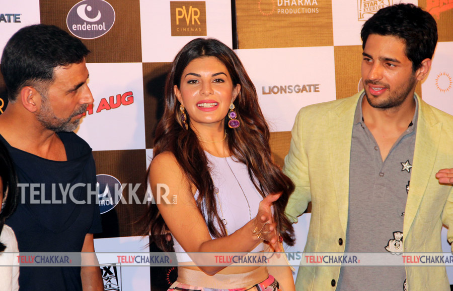 Akshay Kumar,Jacqueline Fernandez and Sidharth Malhotra