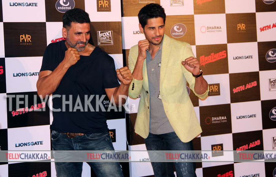 Akshay Kumar and Sidharth Malhotra