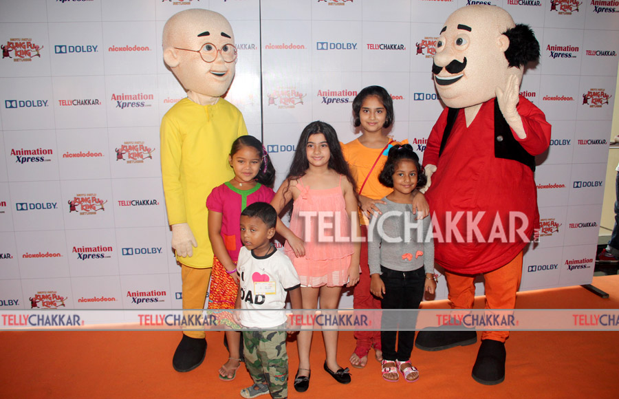 Screening of Motu Patlu-the movie