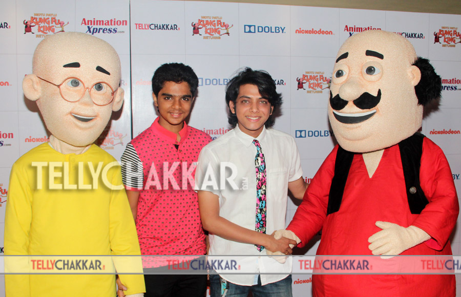 Screening of Motu Patlu-the movie