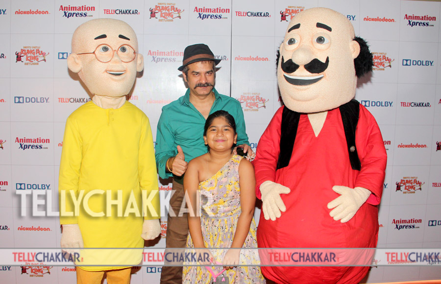 Screening of Motu Patlu-the movie