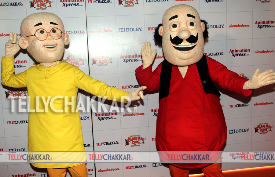 Screening of Motu Patlu-the movie