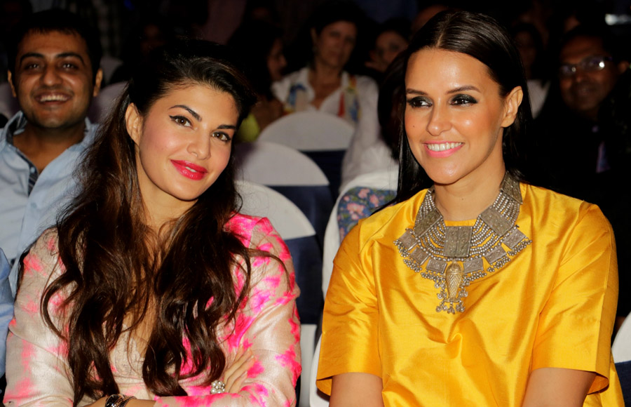 Jacqueline Fernandez and Neha Dhupia