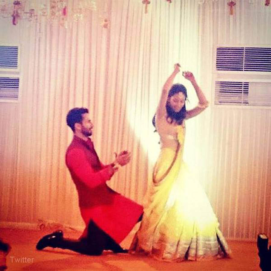 Shahid Kapoor and Meera Rajput