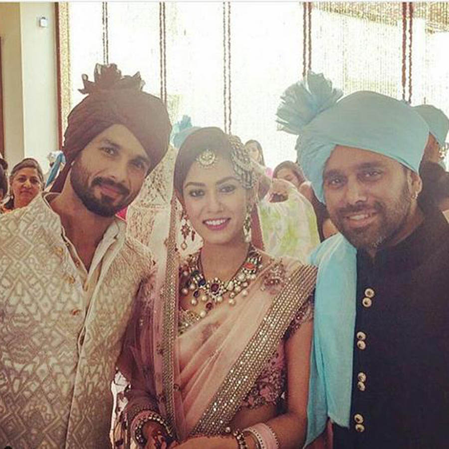 Shahid Kapoor and Meera Rajput