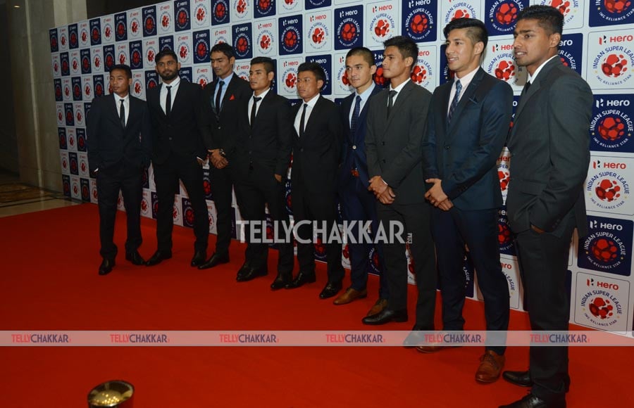 Celebs at Indian Super League Player Auction And Draft