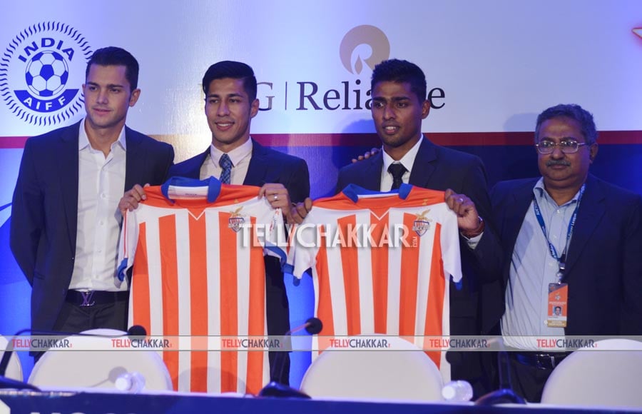 Celebs at Indian Super League Player Auction And Draft