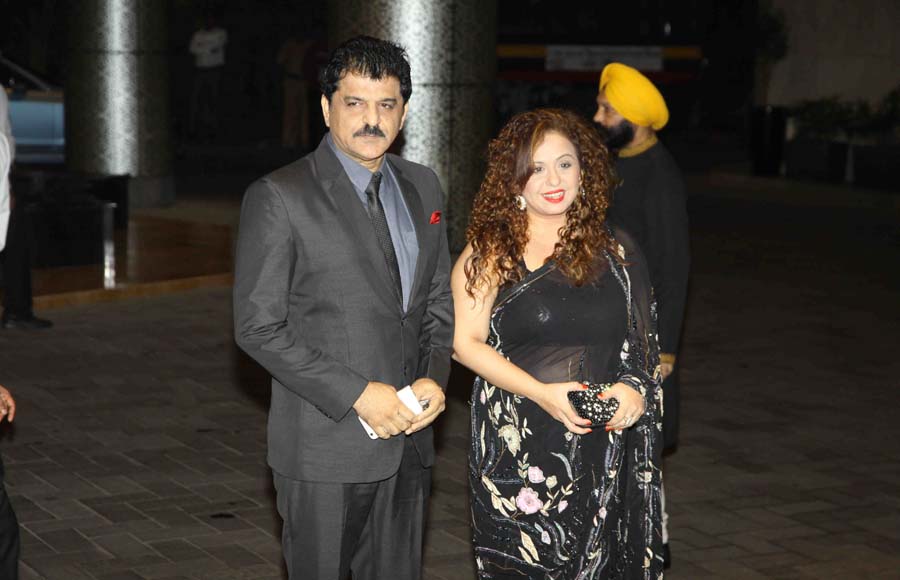Rajesh Khattar with his wife Vandana Sajnani 