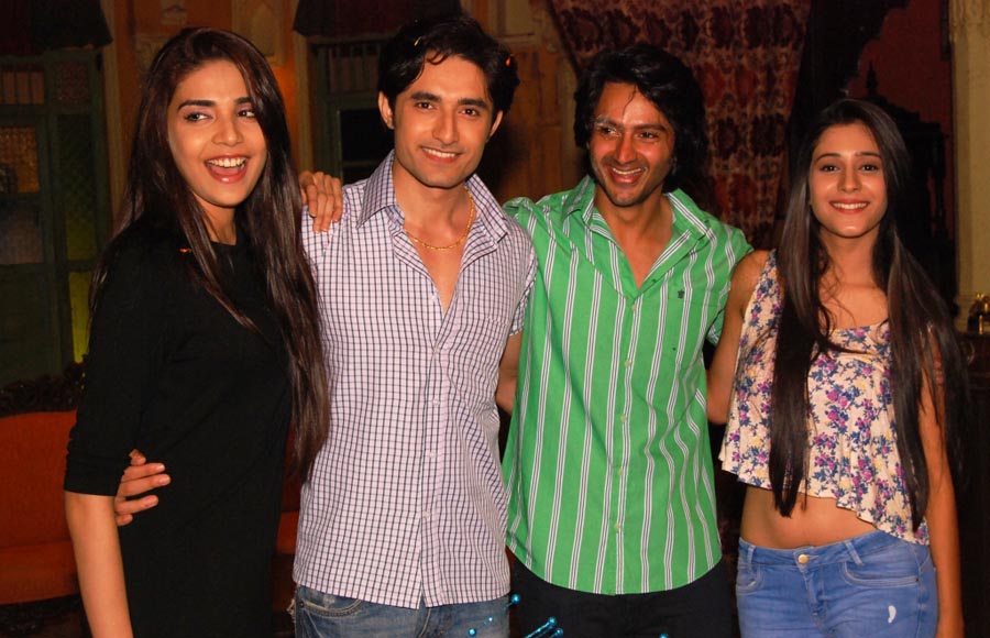 Anjum Fakih, Rafi Malik, Dhruv Bhandari and Hiba Nawab