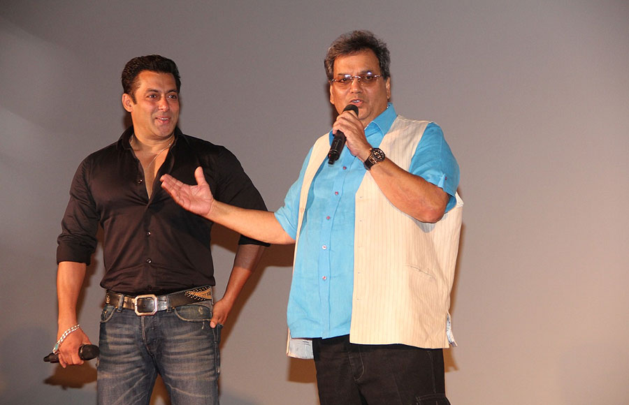 Salman Khan and Subhash Ghai