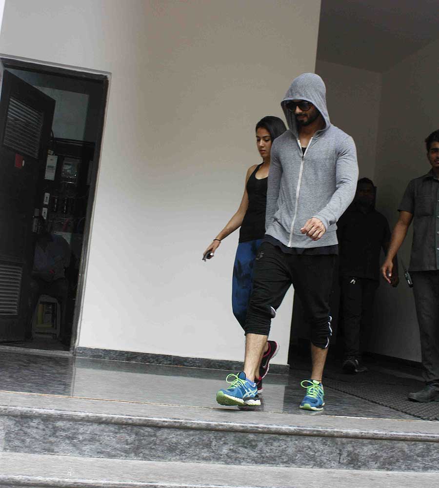 Shahid Kapoor and Mira Rajput