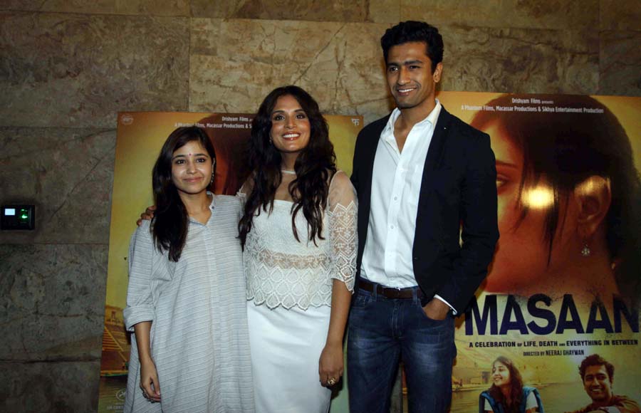 Shweta Tripathi, Richa Chadda and Vicky Kaushal