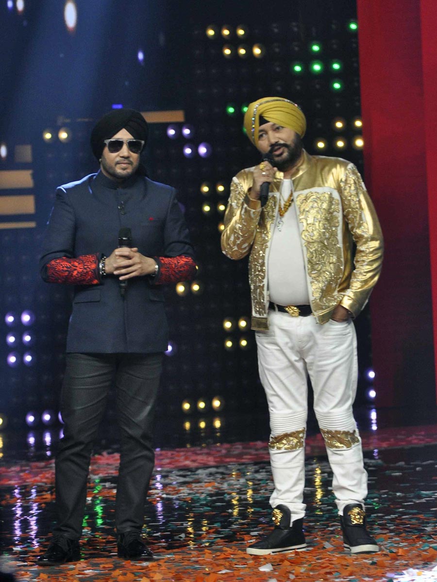 Mika Singh and Daler Mehndi