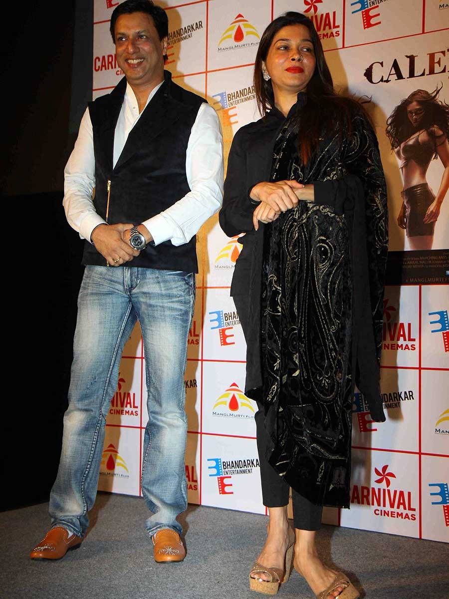 filmmaker Madhur Bhandarkar and Sangeeta Ahir