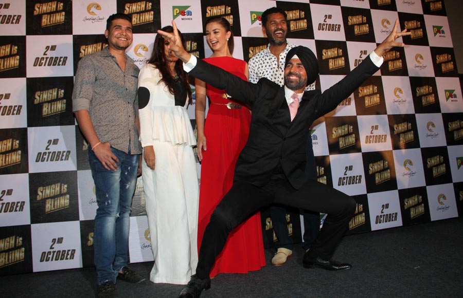 Trailer launch of Singh Is Bliing