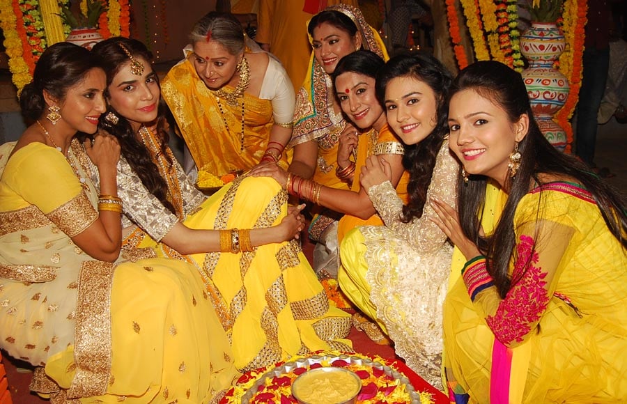 Haldi function in Tere Sheher Mein